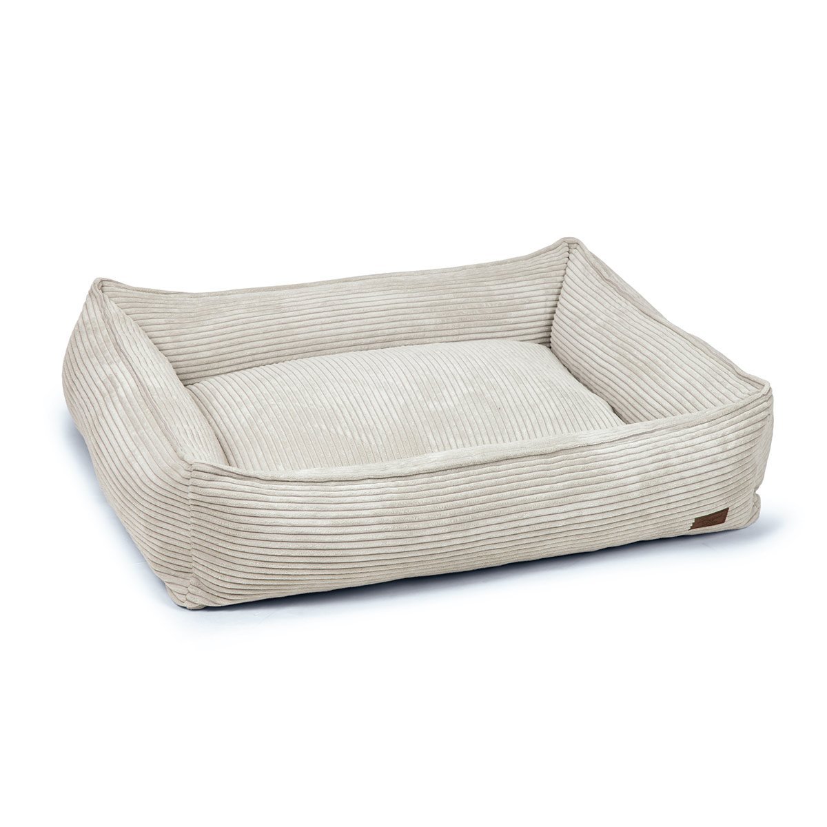 Designed by Lotte Hundebett Cord Ribbed hellgrau 95x80x23cm