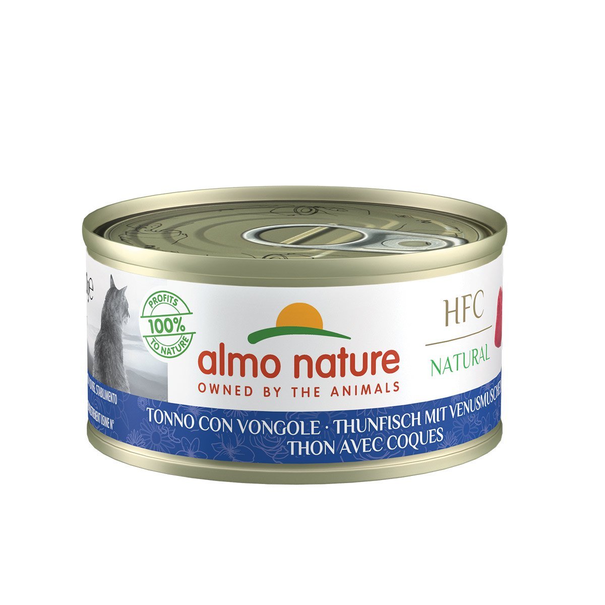 Almo Nature Natural HFC Thunfisch und Venusmuscheln 6x70g