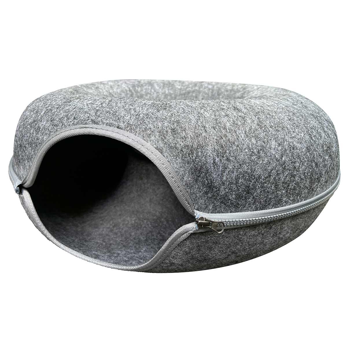 Aumüller Donut Katzenhöhle dunkelgrau
