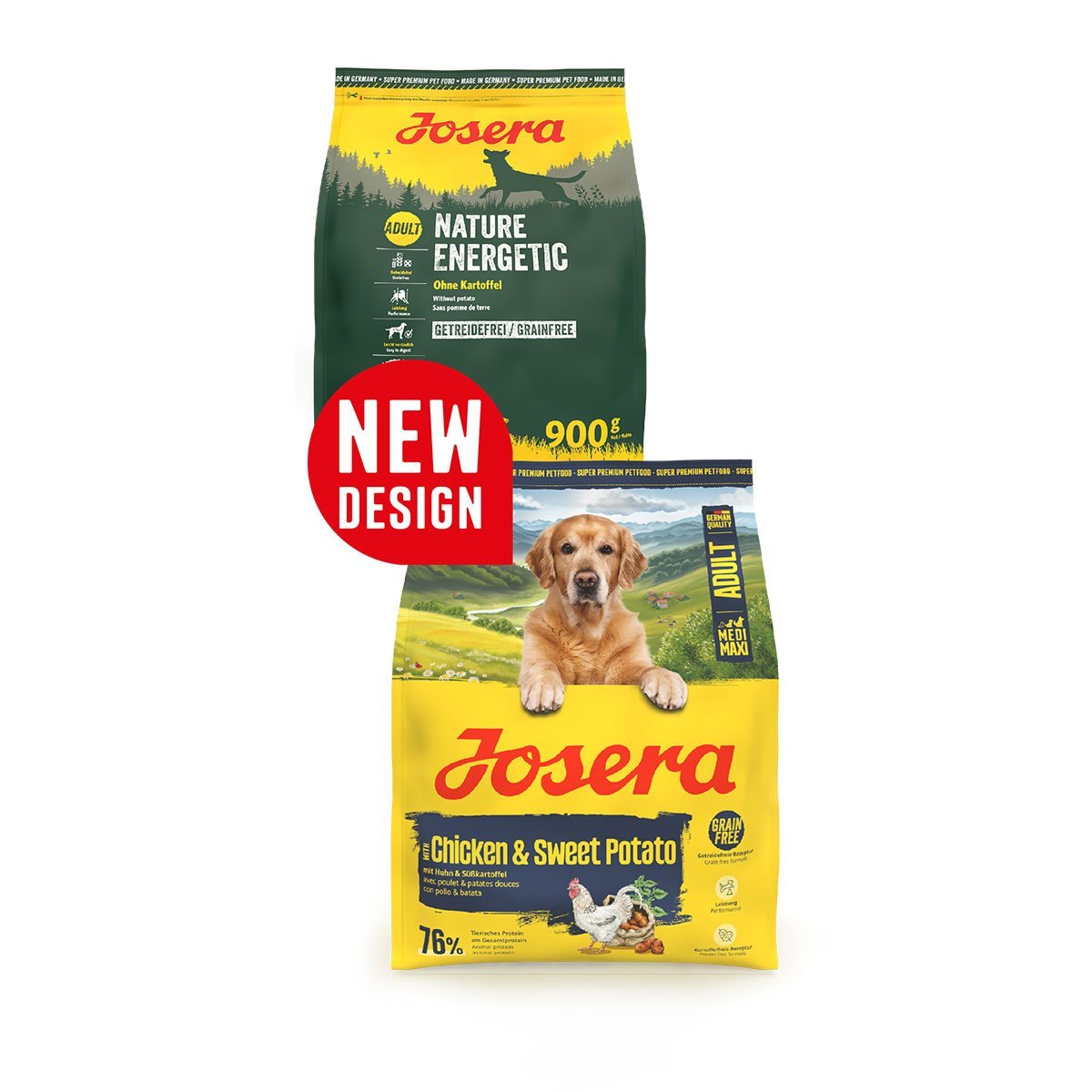 Josera Huhn und Süßkartoffel 5x900 g