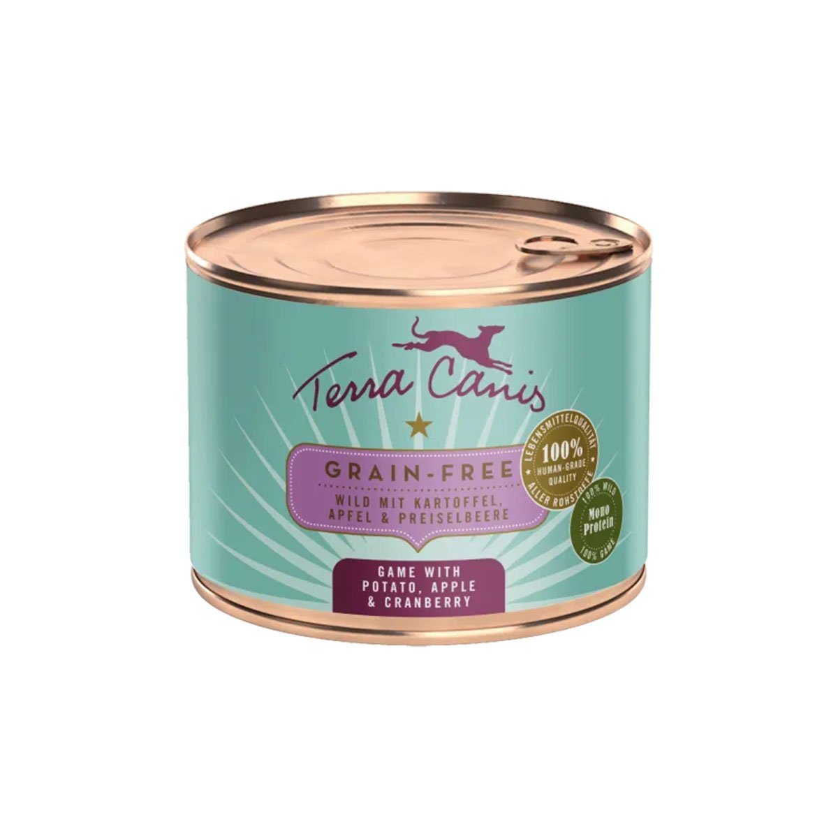 Terra Canis getreidefrei – Wild mit Kartoffel 12x200g