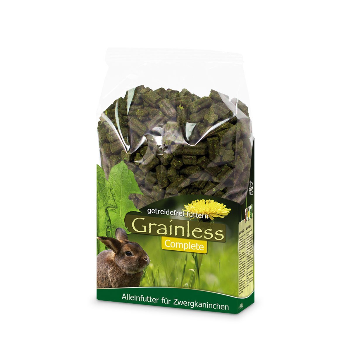 JR Farm Kaninchenfutter Grainless Complete Zwergkaninchen 3,5kg