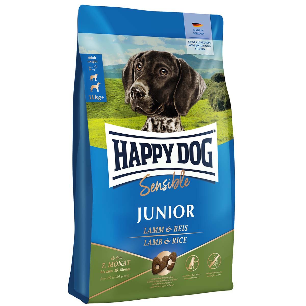 Happy Dog Supreme Sensible Junior Lamm und Reis 2x10kg