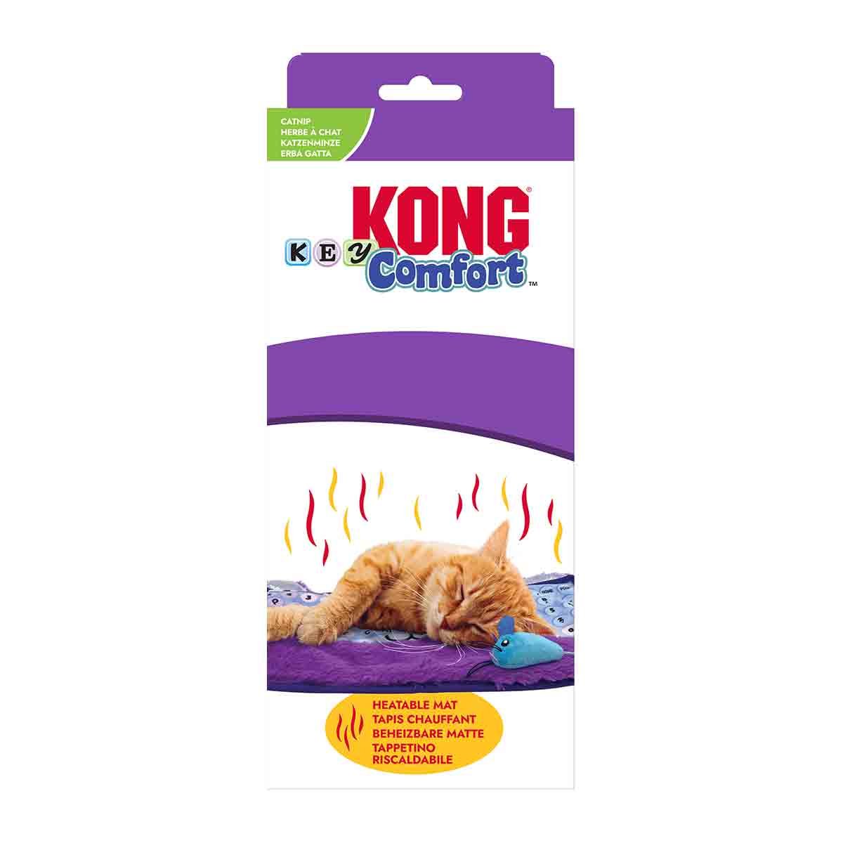 KONG Katzenspielzeug Comfort Key beheizbare Spielmatte