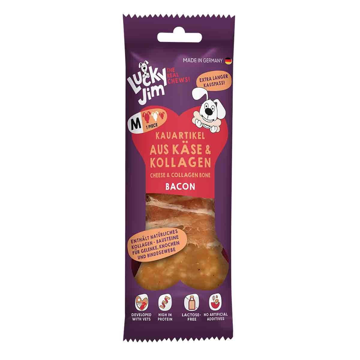JIM Käse und Kollagen Bacon M 60g