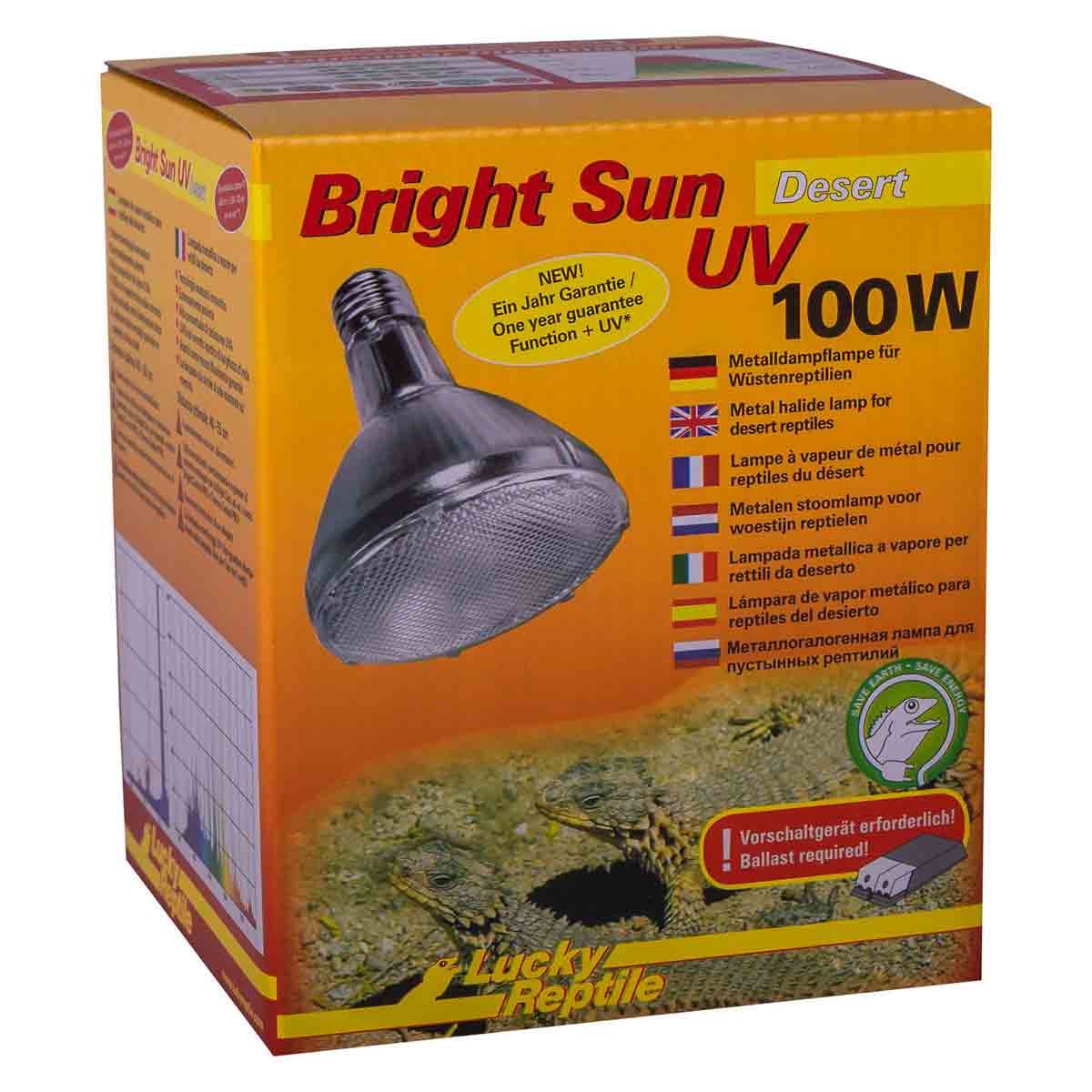 Lucky Reptile Metalldampflampe Bright Sun UV Desert