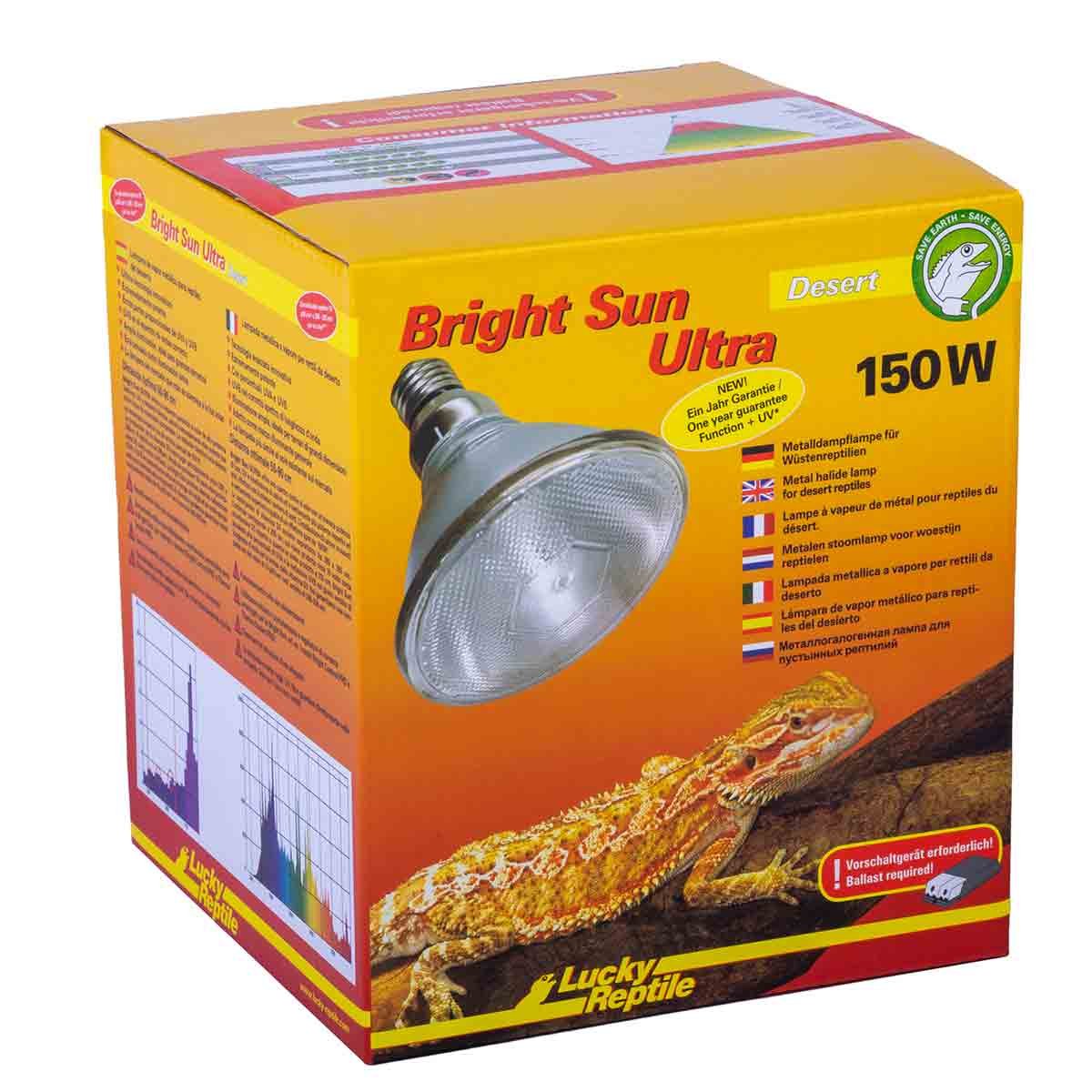 Lucky Reptile Bright Sun ULTRA Desert Metalldampflampe 150 W