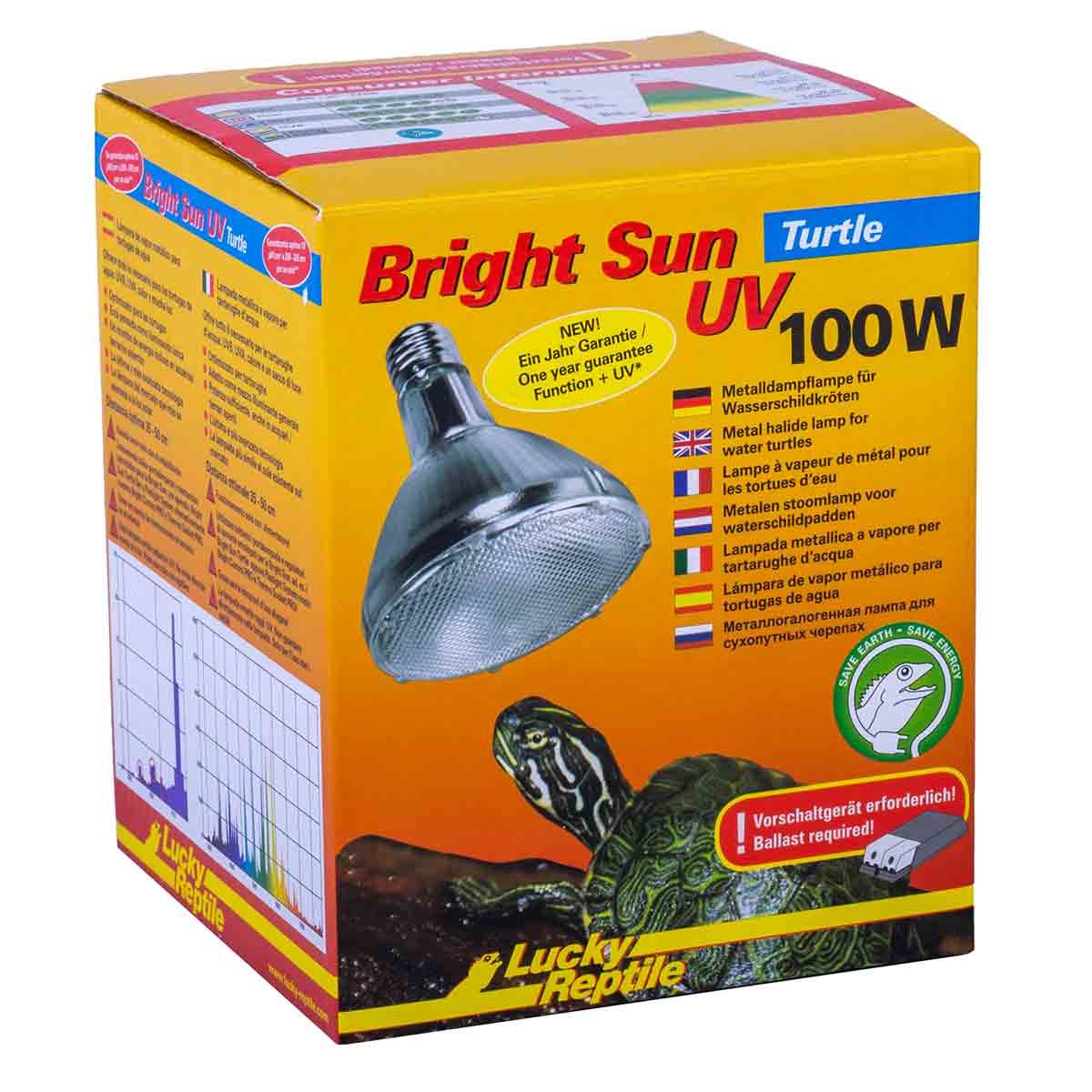 Lucky Reptile Bright Sun Turtle Metalldampflampe 100 W