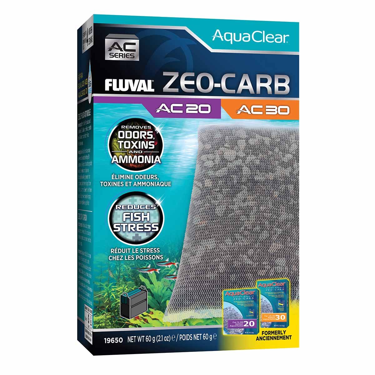 Fluval AquaClear Filtereinsatz Zeo-Carb AC20/30