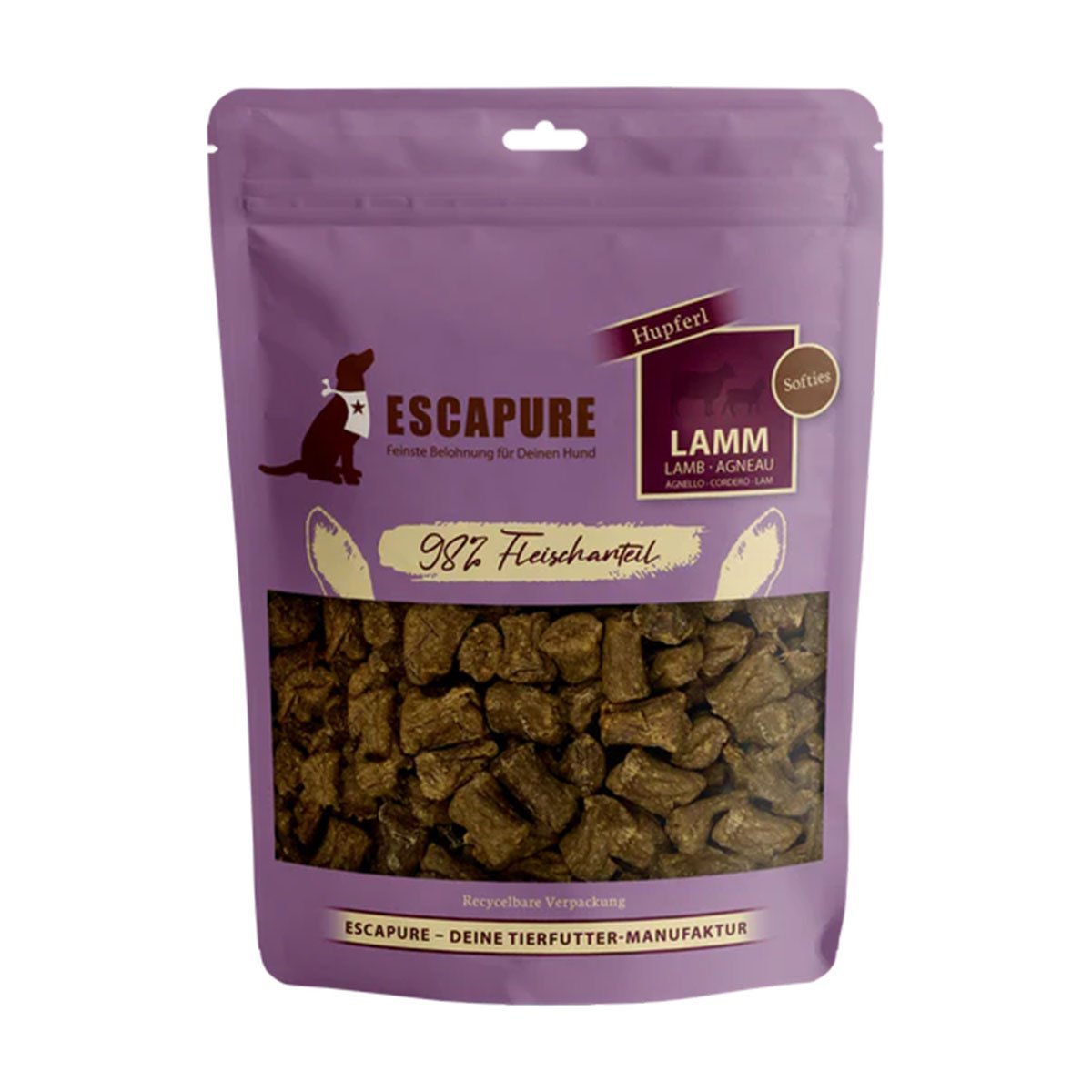 ESCAPURE Lamm Hupferl Softies 150g