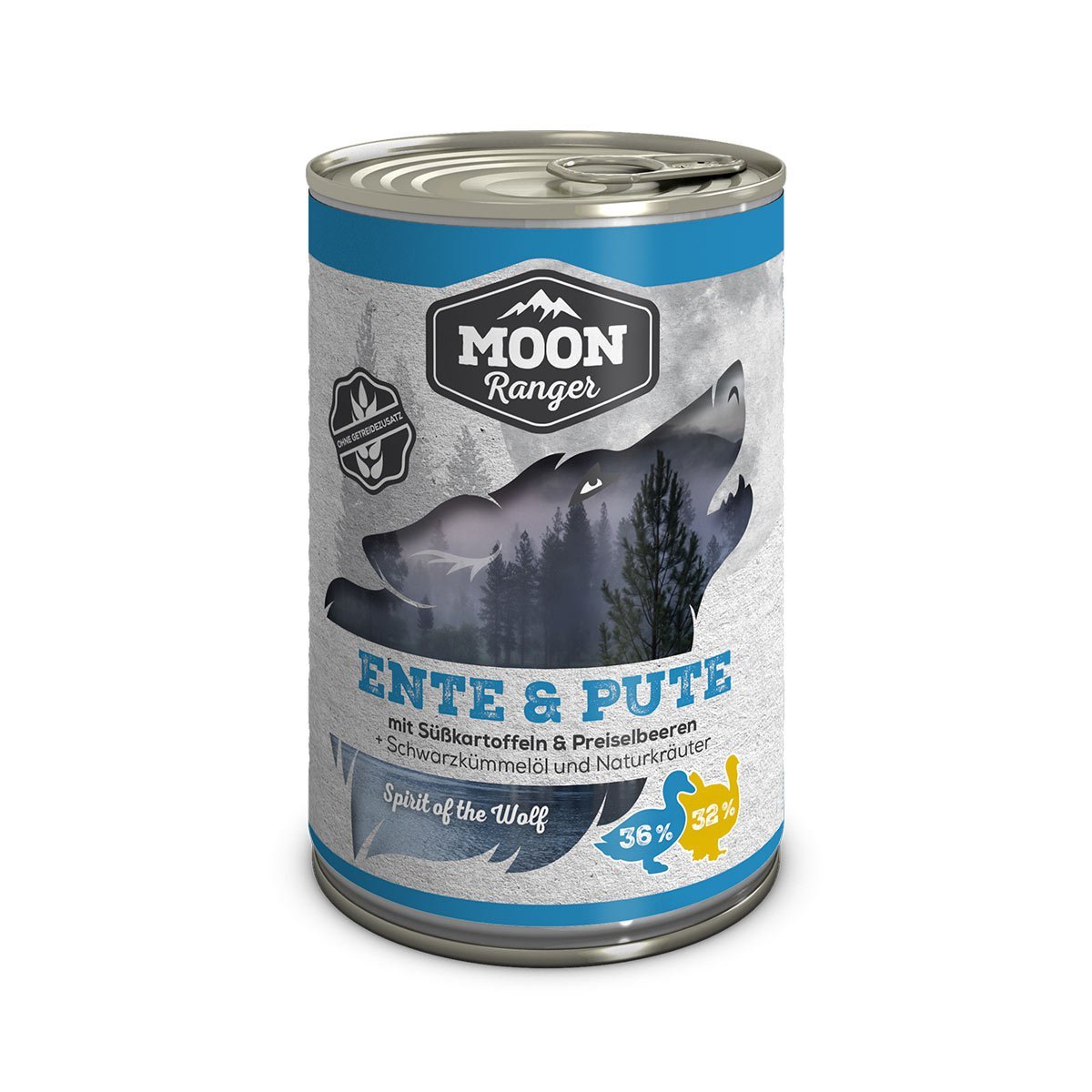 MOON Ranger Ente und Pute mit Süßkartoffeln 6x400g