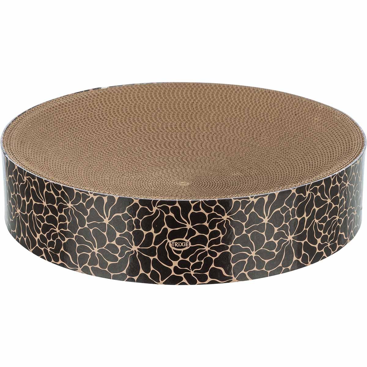 TRIXIE Kratzpappe rund mit Katzenminze, ø 45 × 10 cm Floral