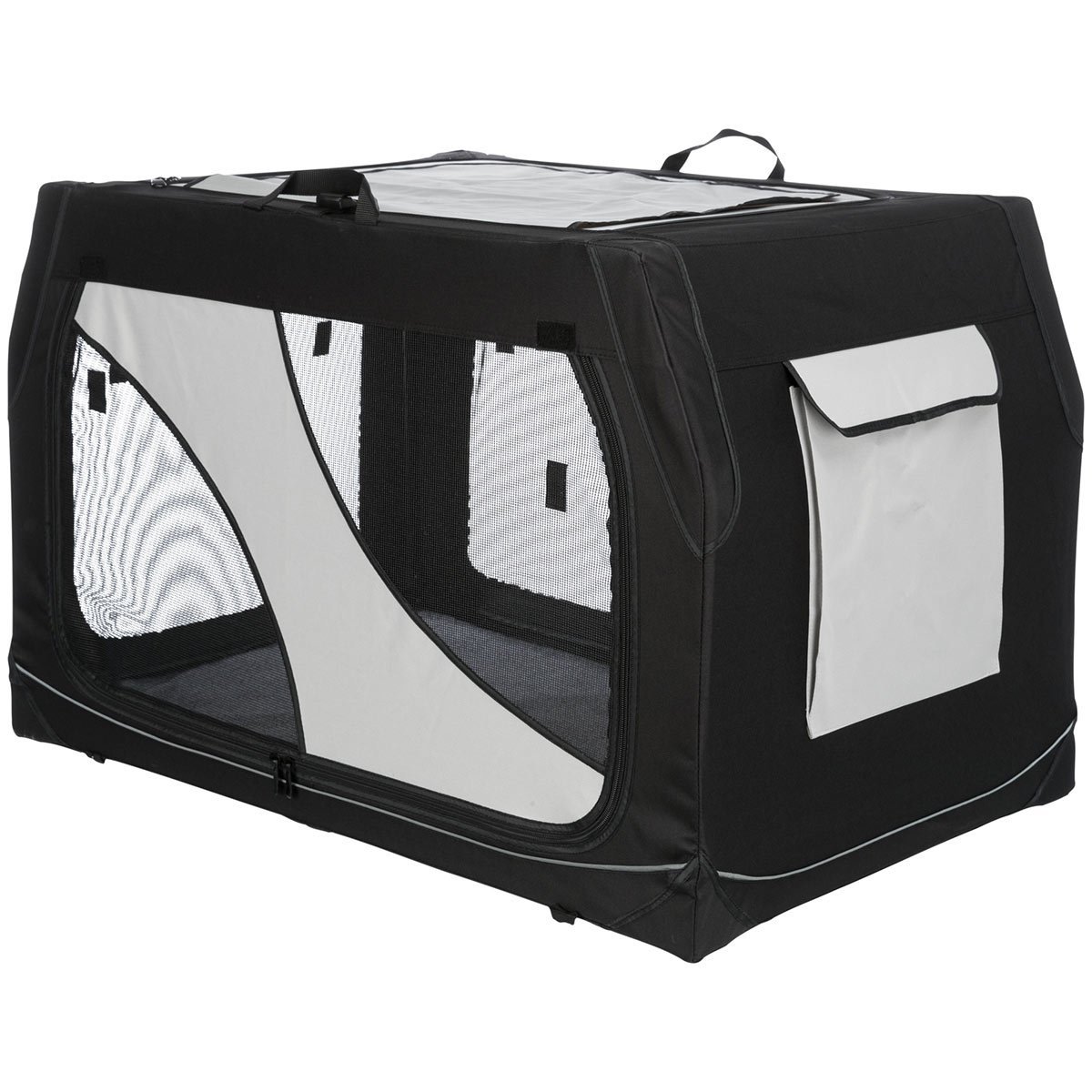 Trixie Schwarz/Grau Hundebox Vario 50 | L: 99 X 65 X 71/61 Cm - Image 5