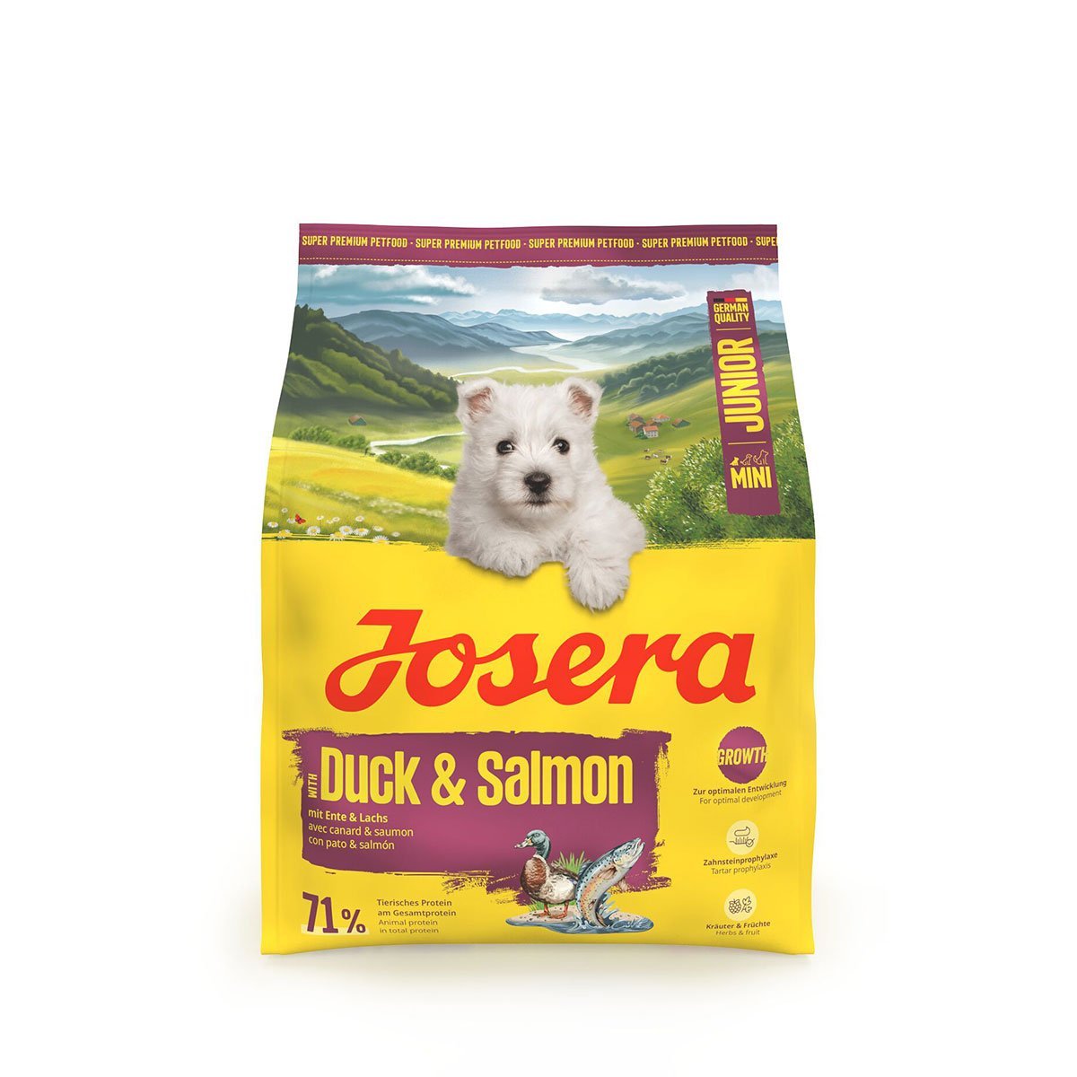 Josera Mini Junior Duck und Salmon 900 g