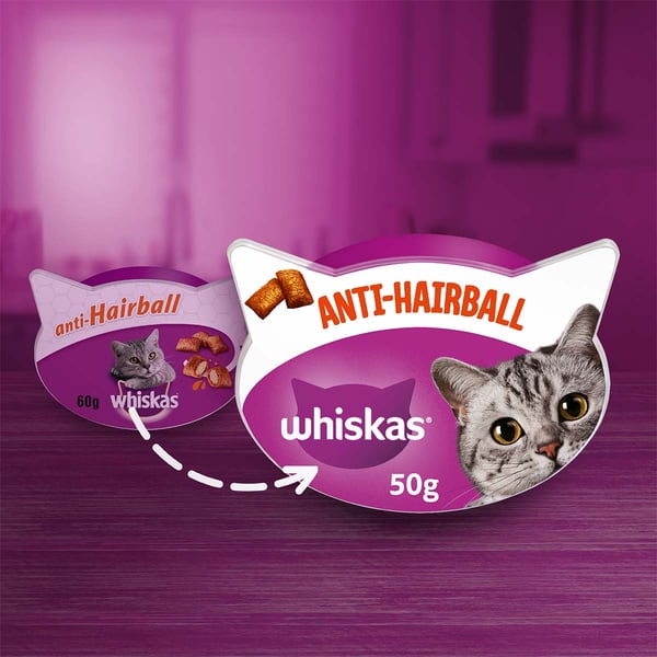 Whiskas hairball treats hotsell