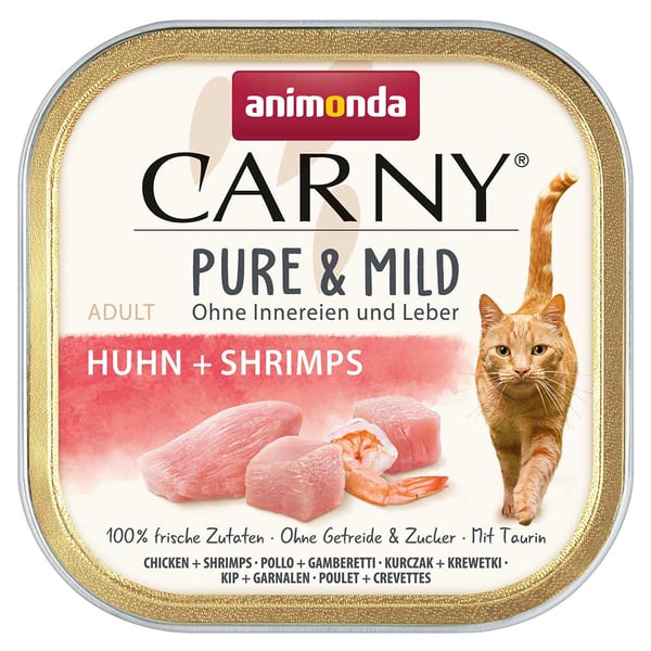 Animonda Carny Meat Yummies - Katzensnacks Mit Huhn & Lachs (10 X 50g)