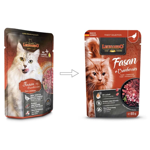 Leonardo Finest Selection Fasan und Cranberries bei ZooRoyal