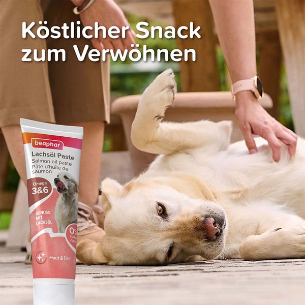 beaphar Lachsöl Paste Hund 100g günstig bei ZooRoyal