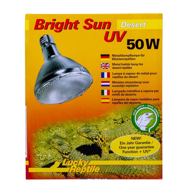 Lucky Reptile Bright Sun Uv Desert Flood 70 Watt Lucky Reptile Metalldampflampe Bright Sun UV Desert bei ZooRoyal