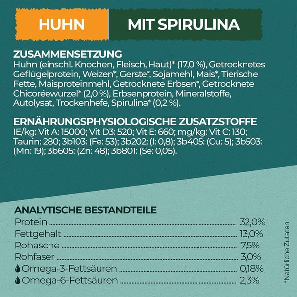 PURINA ONE Dual Nature Huhn mit Spirulina 650g bei ZooRoyal