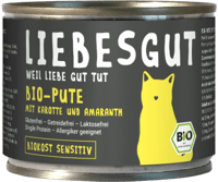 Liebesgut Bio Sensitiv Pute mit Karotte und Amaranth