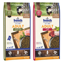 Bosch Mixpaket Lamm &amp; Reis + Geflügel &amp; Hirse 2x15kg