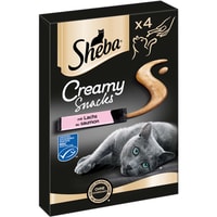 SHEBA® Creamy Snacks mit Lachs