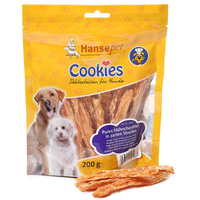 Hansepet Hundesnack Cookies Delikatess-Hähnchenfiletstreifen 200 g