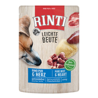 Rinti Leichte Beute Rind pur Geflügelherzen