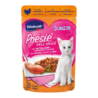 Vitakraft Poésie DéliSauce &amp; Pute Junior