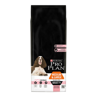 Pro Plan DOG Medium &amp; Large Adult 7+ Sensitive Skin Reich an Lachs