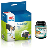 Juwel EasyFeed +  Dennerle Fischfutter Diskus Soft 1000ml