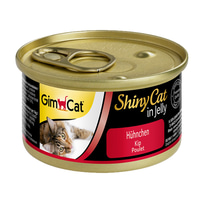 GimCat ShinyCat Hühnchen 6x70g