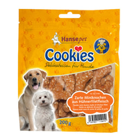 Hansepet Hundesnack Cookies Delikatess-Hühnchen-Reis-Knochis