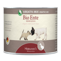 Herrmanns Bio Hunde- und Katzen-Ergänzungsfutter 100% Ente