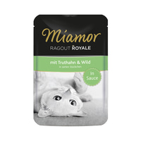 Miamor Ragout Royale in Sauce Truthahn und Wild