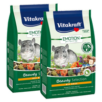 Vitakraft Emotion Beauty Selection Chinchillas 2x600g