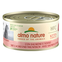 Almo Nature HFC Complete Kitten Lachs und Thunfisch