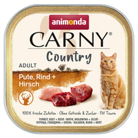 animonda Carny Adult Country Pute, Rind + Hirsch