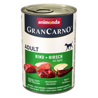animonda GranCarno Adult Rind und Hirsch mit Äpfeln