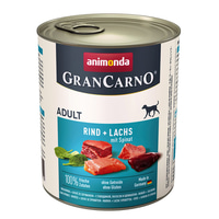 animonda GranCarno Rind und Lachs mit Spinat