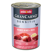 animonda GranCarno Adult Sensitiv Reines Rind + Reis