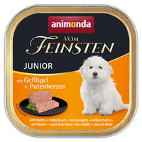 animonda vom Feinsten Junior Gefl und Putenherzen