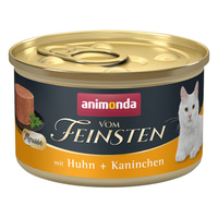 animonda vom Feinsten Mousse mit Huhn + Kaninchen