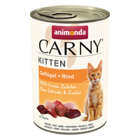 animonda Carny Kitten Gefügel + Rind