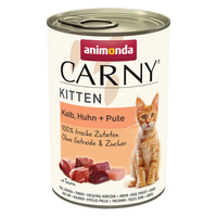 animonda Carny Kitten Kalb, Huhn + Pute