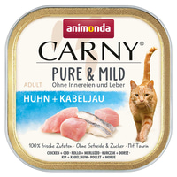 animonda Carny Pure &amp; Mild Adult Huhn + Kabeljau