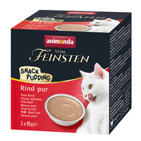 animonda Vom Feinsten Adult Snack-Pudding Rind pur