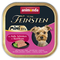 animonda vom Feinsten Mini Kalb, Schinken + Basilikum