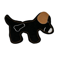 Aumüller Hundespielzeug Hund schwarz